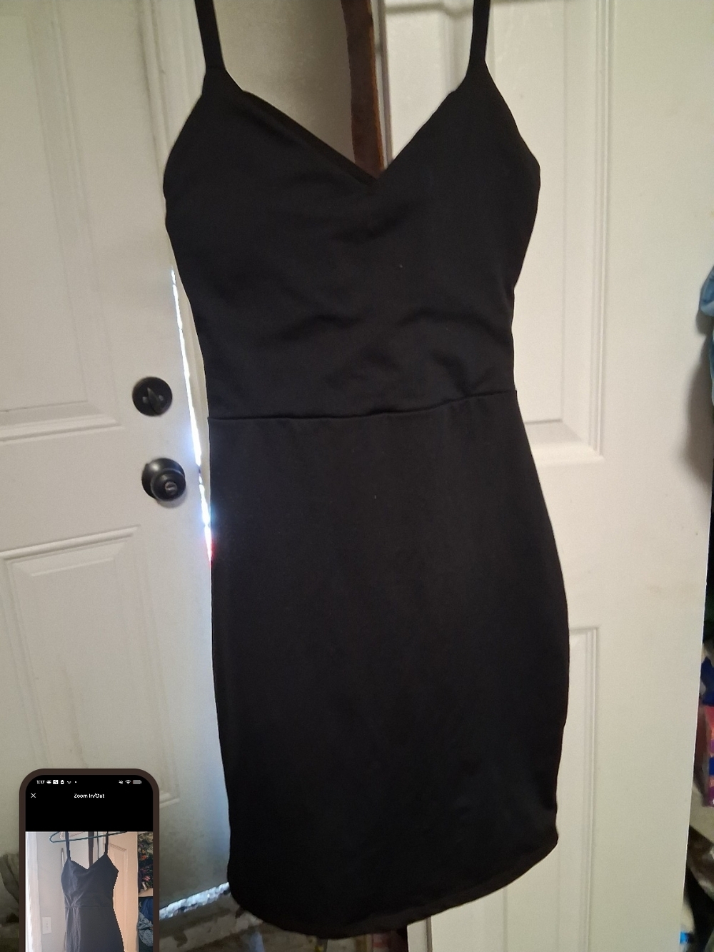 Elegant Little Black Dress LBD Snatched Mini Dress